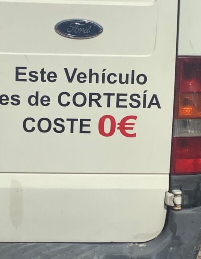 imágen de vehículo de cortesía Roda Movil